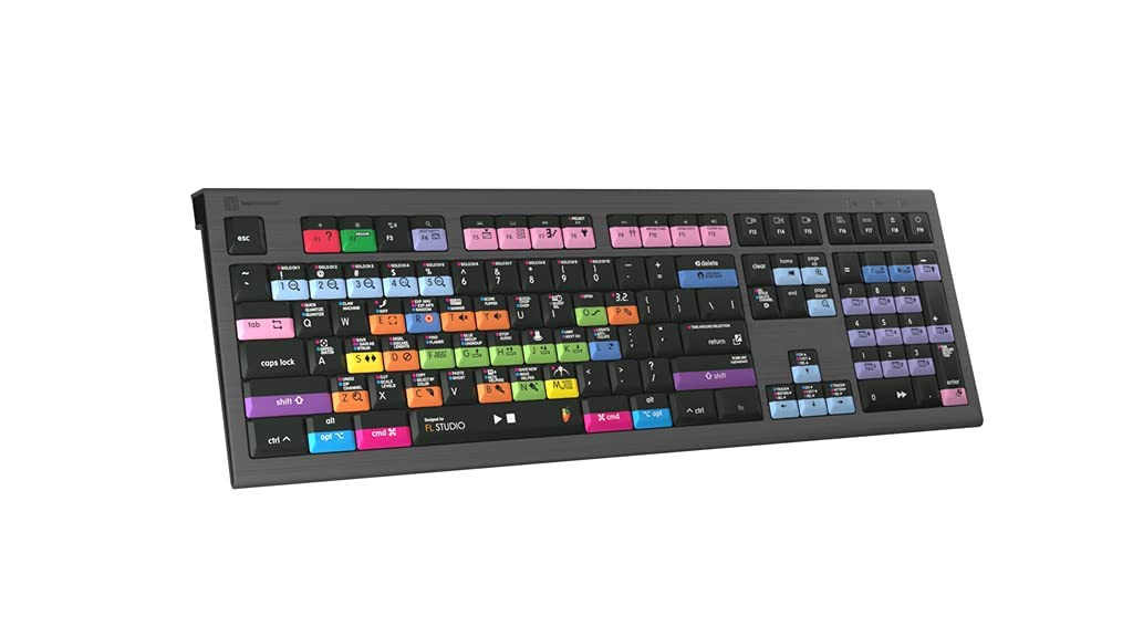 Amazon | Logickeyboard ASTRA2 バックライトキーボード Image Line FL